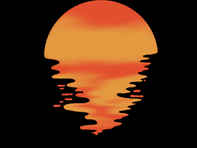 Sunset adobe illustrator animation art branding design graphic design illustration illustrator logo ui