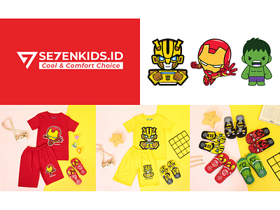 Brand Identity of Se7enkids brand identity branding design graphic design logo design product design