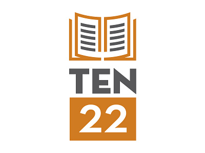 Ten22 Logo 22 book logo number publishing ten
