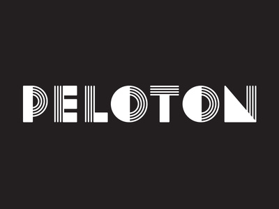 Peloton Logo by Brent Holloman - Dribbble