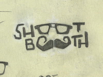 Shoot Booth Sketch booth glasses mustache photo photography shoot