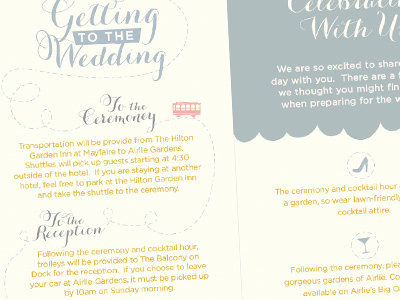 B+S Wedding Invites 2 beth invites shawn wedding