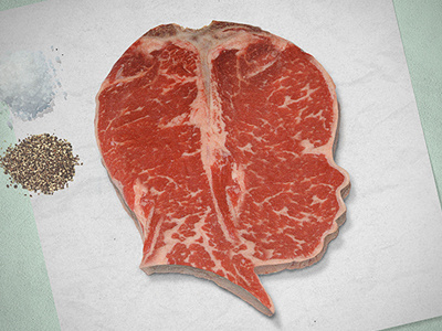 Silhouette Week 33 33 baby genevieve meat outline paper peper salt seasoning silhouette steak vie week