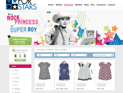 my first webshop webshop website