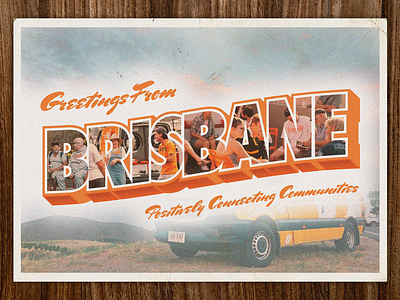 Greetings From Brisbane - Orange Sky Australia brisbane greetings from postcard