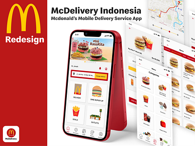 McDelivery Indonesia Redesign