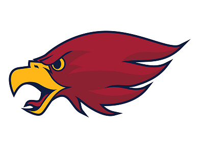 Eagles 1 eagle mascot vector