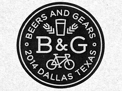 Proposed Beers & Gears Logo beer bicycle dallas logo trademark
