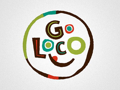 Go Loco Logo logo mexican typography