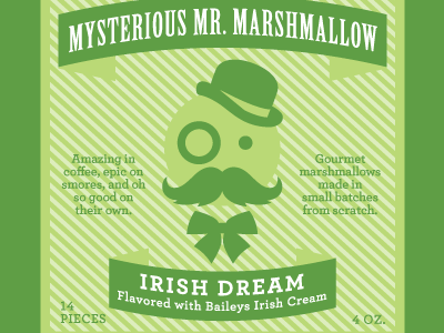 Irish Dream Marshmallow Package packaging