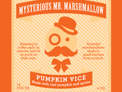 Pumpkin Vice Marshmallow Package packaging