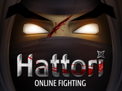 Hattori game illustration ninja photoshop uiux