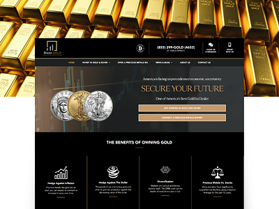 Gold dealer website design web design website website design wordpress wordpress design wordpress development