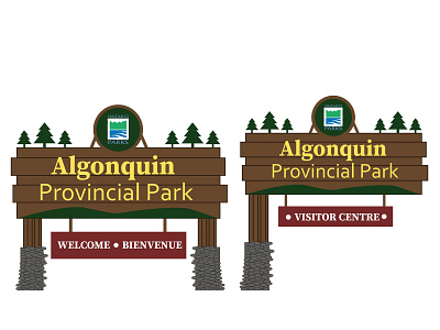 Provincial Park Signages