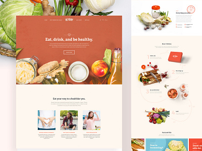 Heyday branding branding agency design ecommerce foodie health interactive ui ux website wellness