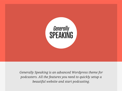 Podcasting Theme