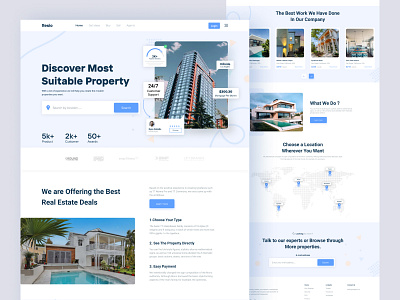 Real Estate Web architecture business landing page design hero section hero section ui home agent home page housing landing page landing page design property real estate real estate agency real estate website realestateagent realtor ui ui design ui ux uiux design
