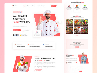 Restaurant Landing Page