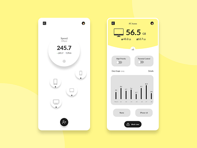 Router App UI Design Concept android app design app design app design concept app design icon ui web ios guide app design trends app design ui ux design ios ui mobile app ui mobile app ui design trends ui ui design ui ux user experience design ux