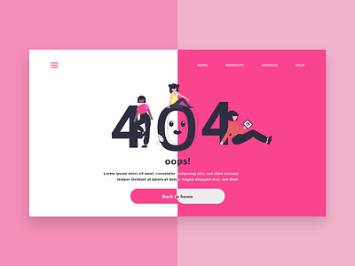 404 Error Page UI 404 404 error page 404 page 404 ui app design app design concept branding design illustration landing page page not found ui ui design ui ux uiux user experience design ux web design concept web design inspiration web design trends