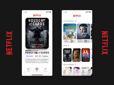 Netflix App UI Redesign app design design mobile app design mobile app redesign mobile app ui mobile app ui design netflix app screen netflix app ui netflix mobile app interface netflix mobile app ui ui ui design ui ux user interface design