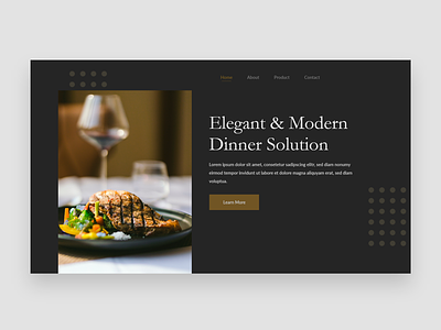 Elegant Web Design Concept