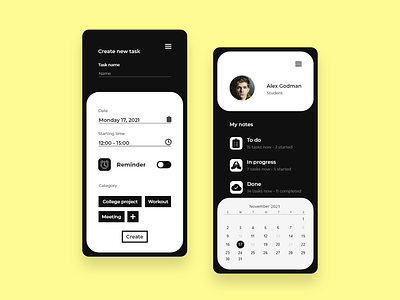 Activity App UI Design Concept