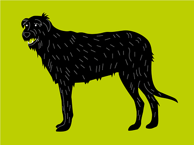 Irish Wolfhound dog green irish irish wolfhound st. patricks day wolfhound
