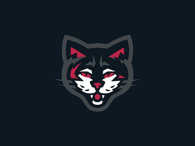 Cat concept branding cat design esport illustration logo sport sport logo team vector