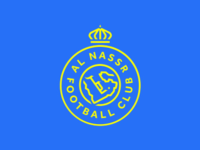 Сoncept logo "Al Nassr" alnassr branding design illustration logo sport sport logo team vector