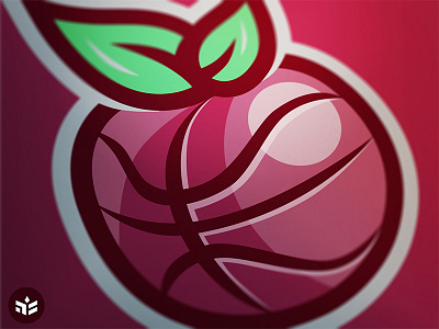 Cherry #1 basketball cherry logo sport sport logo team