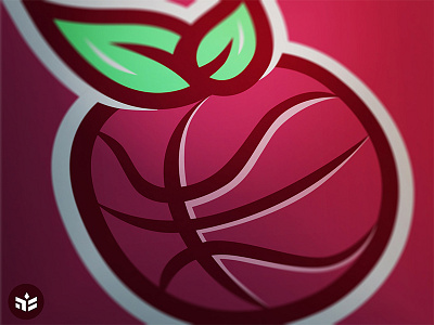 Cherry #2 basketball cherry logo sport sport logo team