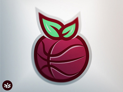 Cherry #2 basketball cherry logo sport sport logo team