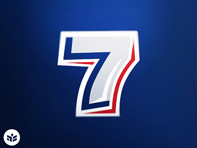 Seven Hits esport logo seven sport logo team