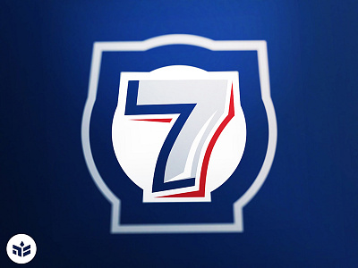 Seven Hits esport logo seven sport logo team