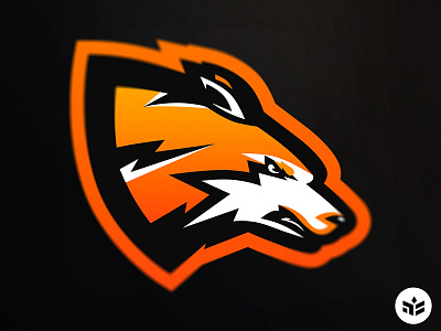 Darkline darkline esport fox logo sport sport logo team