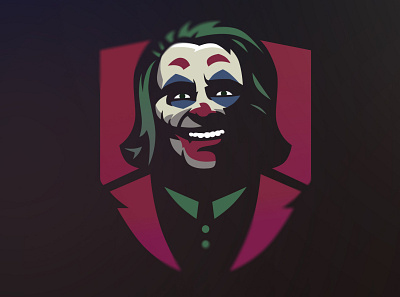 Joker Mascot Logo design joker logo sport logo