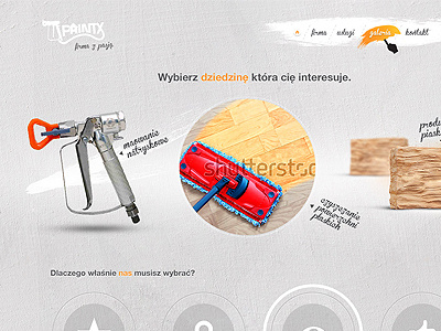 Paintx web design