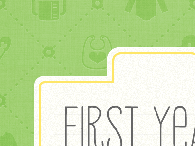 First Years baby first years flat ios7 iphone love photo sticker texture