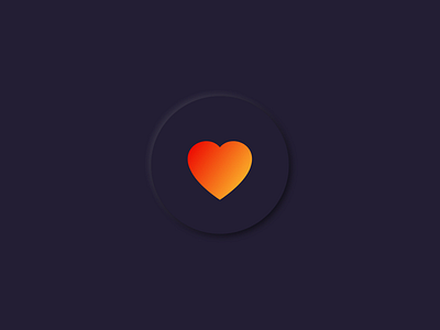 Neu Romantic - Dark Mode neumorphism ui ux