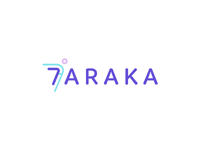 Logo design - 7araka branding design feminine light logo logo design logotype logotype design software brothers software design