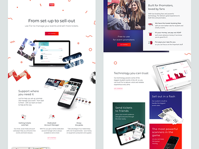 Fixr Landing page