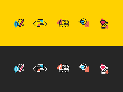 Proversity icon set