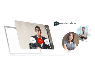 Easytranslate video call translations chat app presentation software brothers video app web development