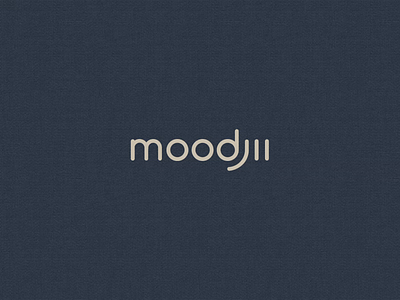 Moodjii Logo animation branding design lineart logo