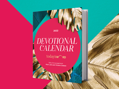 2022 Todays'Word Devotional Calendar book church cover joel osteen lakewood church layout