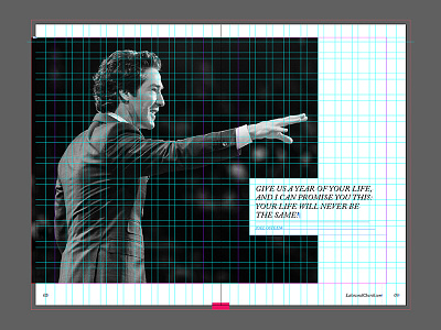 Discover Lakewood Booklet booklet grid indesign lakewoodchurch layout spread