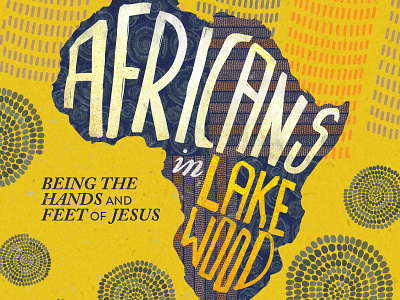 Africans In Lakewood africa african jesus layout lettering map