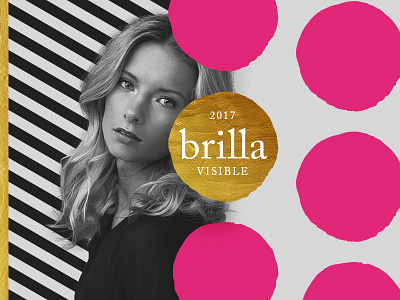 Brilla campaign chic composition event fashion feminine layout styleframe