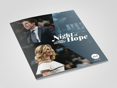 Night of Hope book church cover cover art indesign layout ministry night of hope
